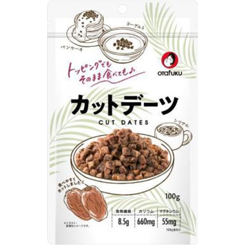 Otaku Cut Dates 100g Special Order Item [Purchase Quantity 12 Pieces] (Delivery May Take Some Time)