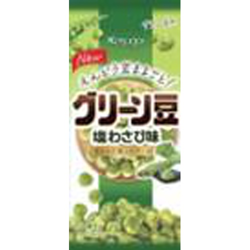 Kasugai Confectionery Slim Green Peas Salt Wasabi Flavor 38g  【Purchase Quantity 6 Pieces】