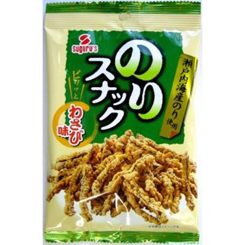 Suguru Nori Snack Wasabi Flavor 32g  Special Order Item [Purchase Quantity 96 pieces]