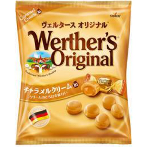 Morinaga Werther's Caramel Cream In 70g Special Order Item【Purchase Quantity 48 Pieces】