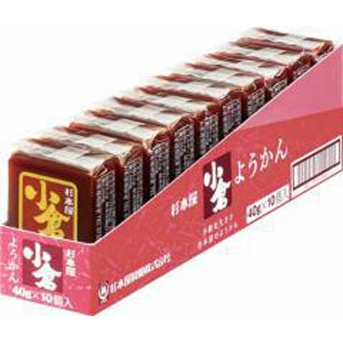 Sugimoto-ya Yokan Ogura 40g  【Purchase Quantity 10 pieces】