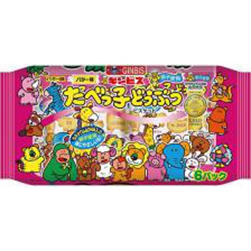 Ginbis Tabekko Doubutsu Butter 6P 【Purchase Quantity: 12 Packs】