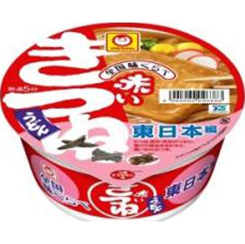 Maruchan Nationwide Flavor Comparison Red Fox Udon East Japan Edition Order Item 【Purchase Quantity 12 Packs】