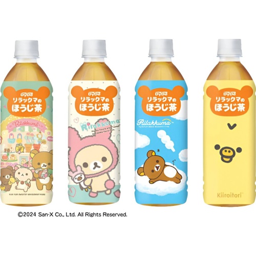 Dido Rilakkuma Hojicha P500ml [This Month's Special Sale Beverages] Special Order Item [Purchase Quantity 24]