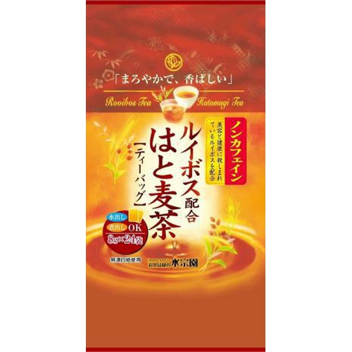 Suishoen Caffeine-Free Rooibos Job's Tears Tea 24 Bags [This Month's Special Beverage]  Special Order Item [Purchase Quantity: 10]
