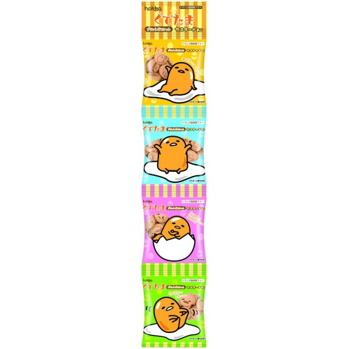 Hokuriku Gudetama Print Biscuit 4 Pack 56g Special Order Item 【Purchase Quantity 16 Pieces】