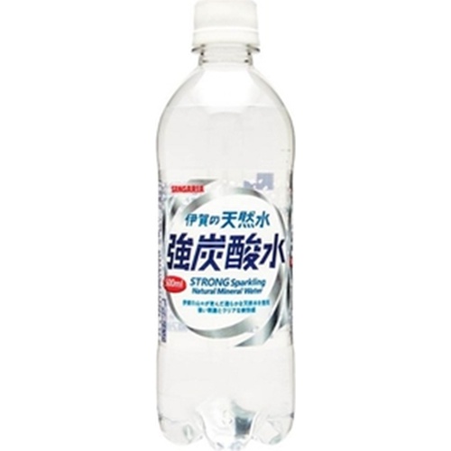 Sangaria Iga Natural Mineral Water Strong Carbonated Water P 500ml 【Purchase Quantity 24 Pieces】