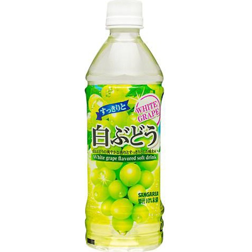 Sangaria Refreshing White Grape P 500ml  [Purchase Quantity: 24 Units]