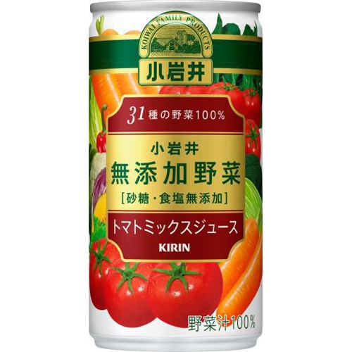 Koikawa No Additives Vegetable 31 Types 100% Vegetable Can 190g [This Month's Special Sale Beverages] Special Order Item [Purchase Quantity 30]
