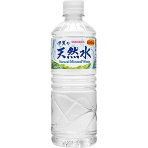 Sangaria Iga Natural Water P600ml [Purchase Quantity: 24 pieces]
