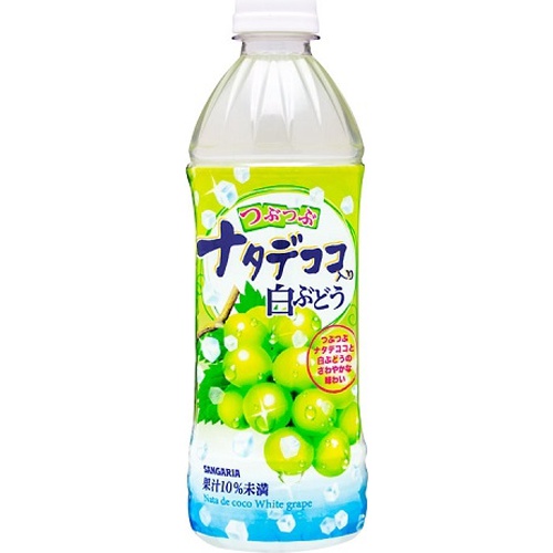 Sangaria Grape Juice with Nata de Coco P500  【Purchase Quantity 24 Pieces]