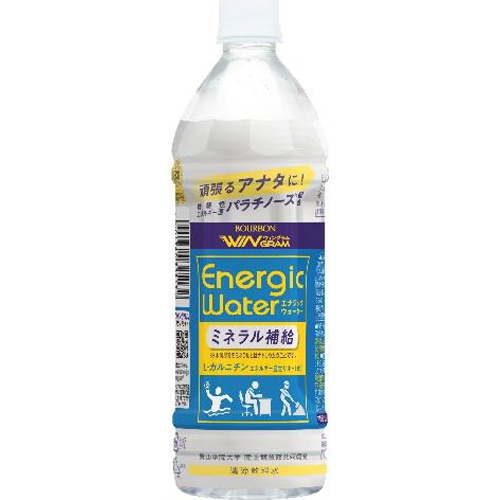 Bourbon Energetic Water P 500ml Special Order Item [Purchase Quantity: 24 Units]