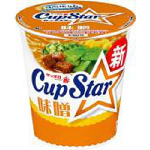 Sapporo Ichiban Cup Star Miso [This Month's Special Sale Noodles]  [Purchase Quantity 12]