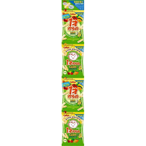 Calbee Sapporo Tsubu Vegetable for 1 Year Olds 32g  Special Order Item 【Purchase Quantity 12 Pieces】