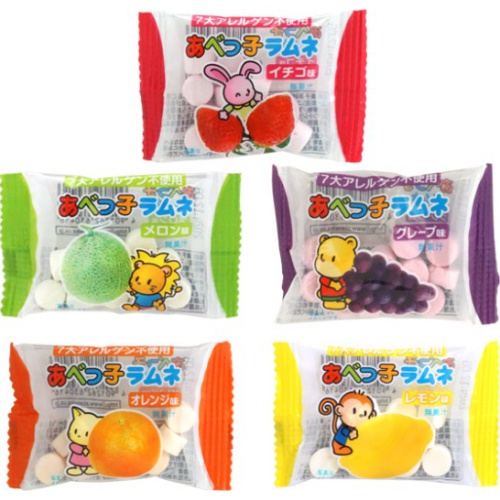 Abe Seika Abekko Ramune 5g  【Purchase Quantity 50 pieces】