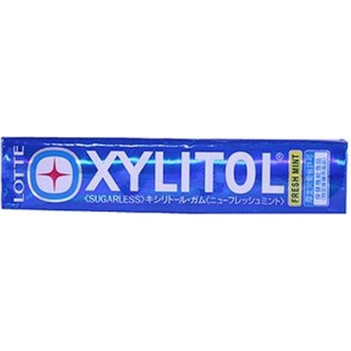 Lotte Xylitol Gum Tablets Fresh Mint 14 Tablets  【Purchase Quantity 20 Units】