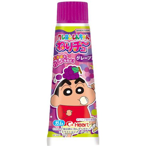 Heart Crayon Shin-chan Grape Soft Candy  Special Order Item [Purchase Quantity: 120 Pieces]