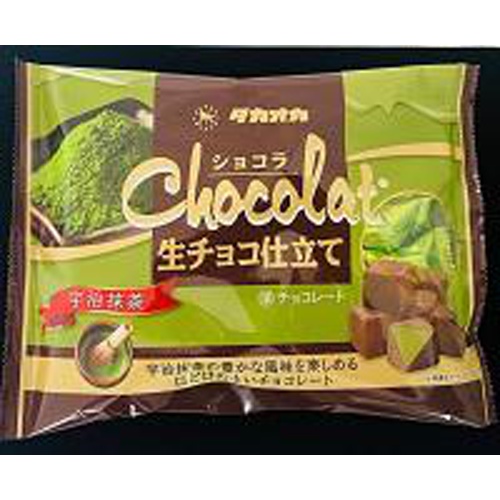 Takao Chocolate Raw Chocolate Style Uji Matcha 135g  [Purchase Quantity 12]