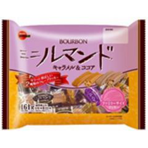 Bourbon Mini Lumonde Caramel & Cocoa 161g  [Purchase Quantity: 12 Pieces]