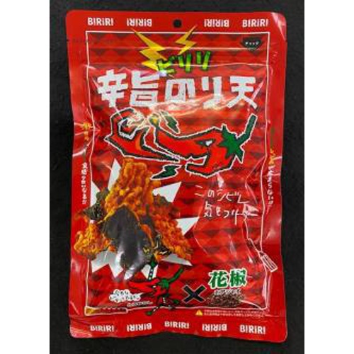 Kuji Foods Biririkun Spicy Nori Tempura 70g 【Purchase Quantity 12 Units】