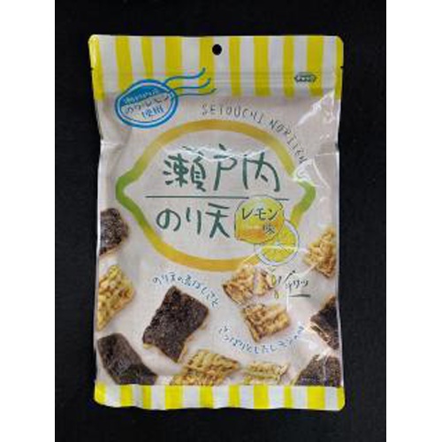 Kuji Foods Setouchi Seaweed Tempura Lemon Flavor 70g  【Purchase Quantity 12 Pieces】