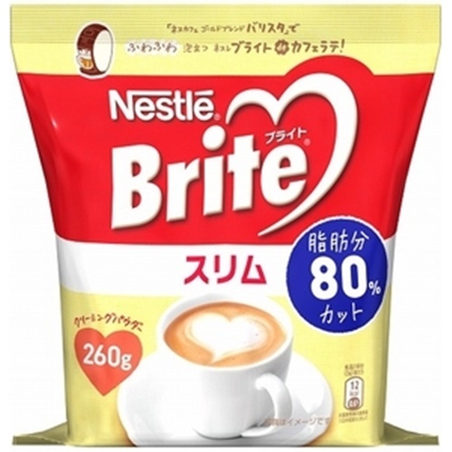 Nestlé Bright Slim Bag 260g 【This Month's Special Offer Beverage】  【Purchase Quantity 12 Pieces】