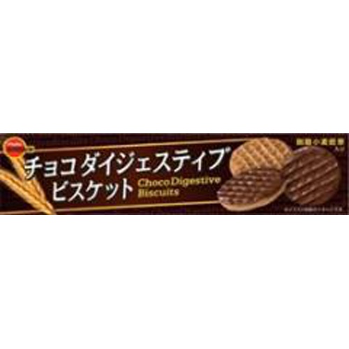 Bourbon Chocolate Digestive Biscuit 17 Pieces  [Purchase Quantity 12]