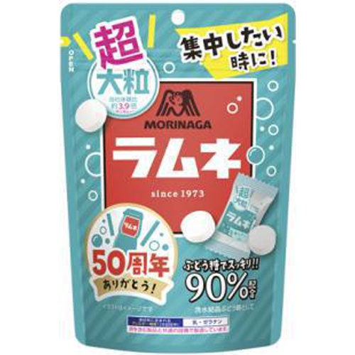 Morinaga Super Large Grain Ramune 60g Special Order Item 【Purchase Quantity 6 Pieces】