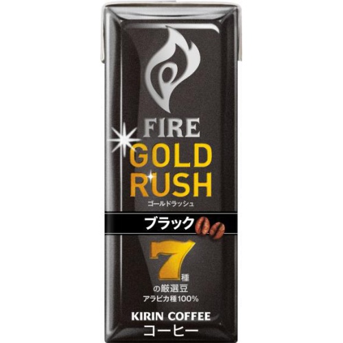 Fire Gold Rush Black Paper 200ml Special Order Item 【Purchase Quantity 24 Packs】