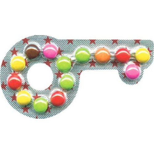 Chirin Confectionery Key-shaped Chocolate 【Purchase Quantity: 40 Pieces]