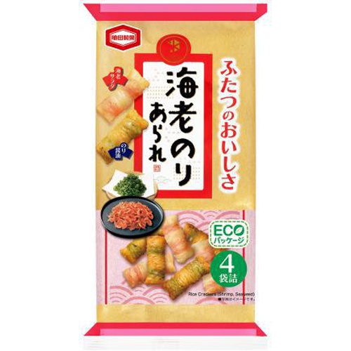 Kameda Shrimp and Seaweed Rice Crackers 64g  Special Order Item [Purchase Quantity: 12 Pieces]