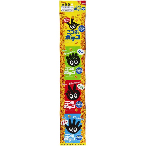 East Hato Kotsubu Poteko 4-Pack Umashio Flavor  【Purchase Quantity: 15 Units]