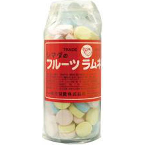 Shimada Large Bottle Fruit Ramune 250g  Special Order Item 【Purchase Quantity: 12】 (Please allow time for restocking)