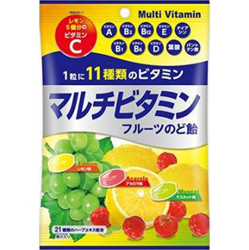 Seikaku Candy Multi-Vitamin Fruit Throat Candy 65g Special Order Item 【Purchase Quantity 20 Packs】