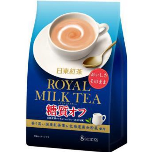 Nittoh Tea Royal Milk Tea Low Sugar 8P  Special Order Item 【Purchase Quantity 24 Units】