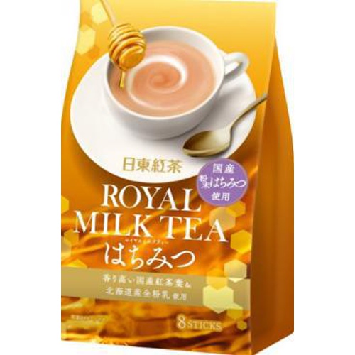 Nittoh Tea Royal Milk Tea Honey 8P Special Order Item 【Purchase Quantity 24 Packs】