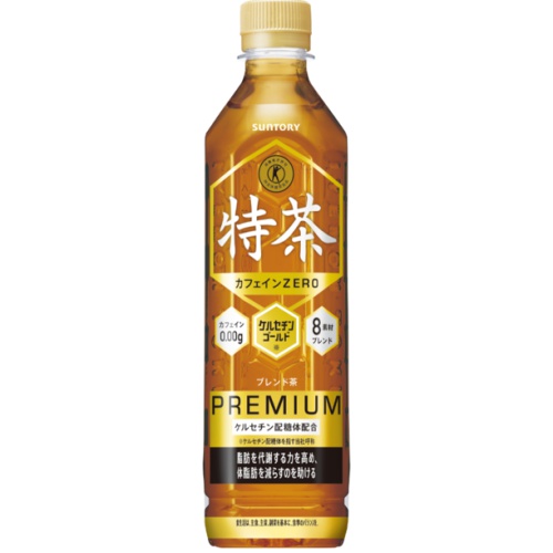 Suntory Special Tea Caffeine ZERO P500  [Purchase Quantity: 24 Units]