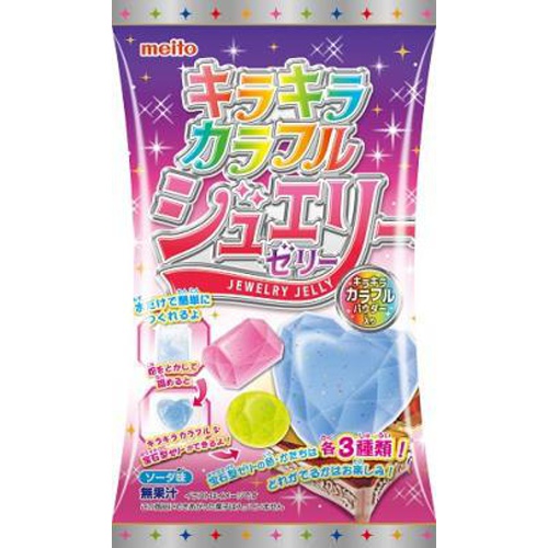 Meito Sparkling Colorful Jewelry Jelly  【Purchase Quantity: 6 pieces】