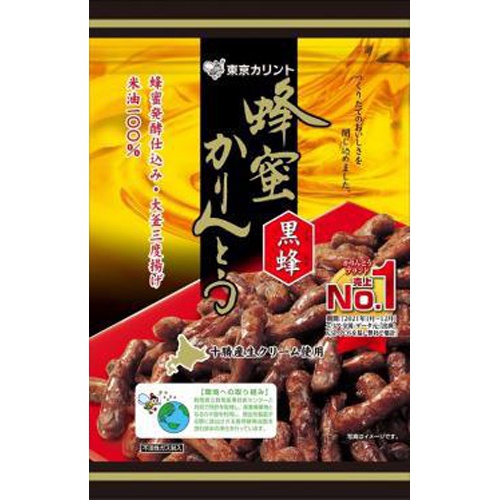 Tokyo Karinto Honey Karinto <Black Bee> 90g 【Purchase Quantity: 12 Packs】