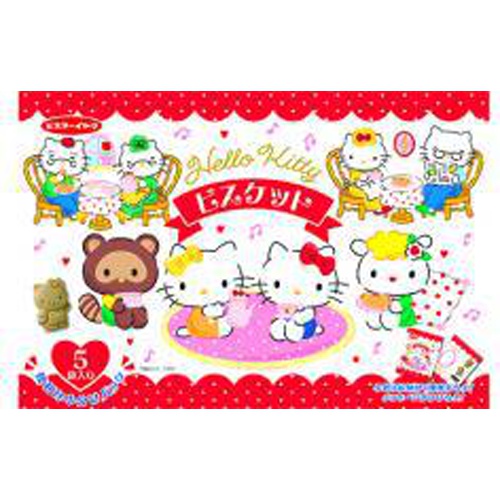 Ito Seika Hello Kitty Biscuit 5P 【Purchase Quantity 18 Pieces】