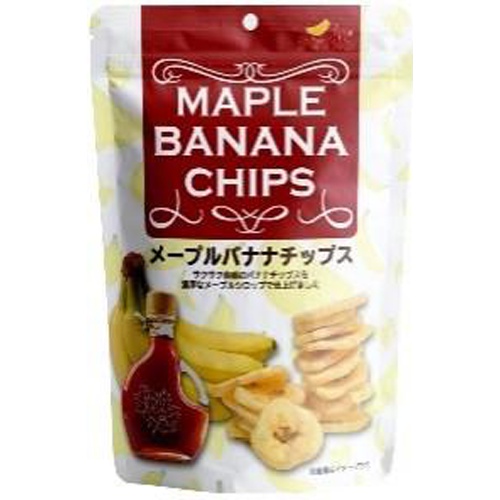 Maple Banana Chips 160g Special Order Item 【Purchase Quantity 24 Units】
