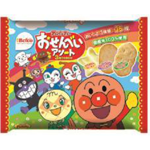 Kuriyama Rice Crackers Anpanman Rice Cracker Assortment 36 Pieces Special Order Item [Purchase Quantity 10]