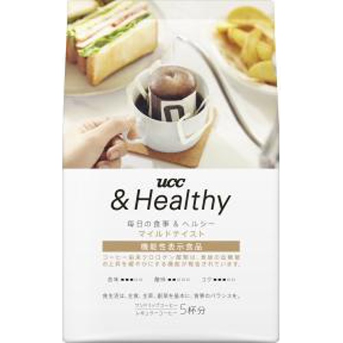 UCC & Healthy Mild Drip 5 Bags Special Order Item [Purchase Quantity: 12]
