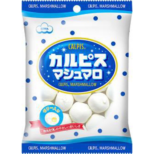 Eiwa Calpis Marshmallow 65g 【Purchase Quantity 12 Pieces]
