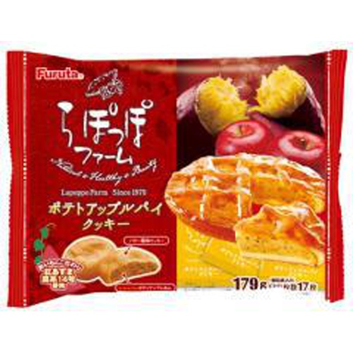 Furuta Potato Apple Pie Cookie 179g 【Purchase Quantity 28 Pieces】