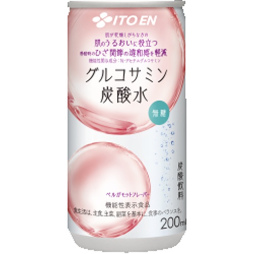 Ito En Glucosamine Carbonated Water Can 200ml Special Order Item [Purchase Quantity 30]