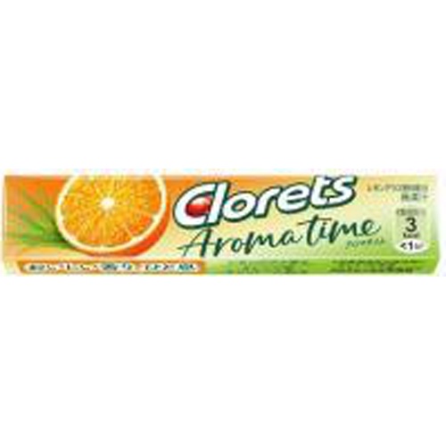 Chlorets Aroma Lemongrass Scented Orange 14 Pieces Special Order Item [Purchase Quantity 300 Units]