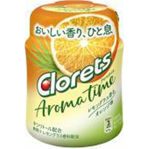 Clorets Aromatic Lemongrass Scented Orange 121g  Made to Order [Purchase Quantity: 36 pieces]