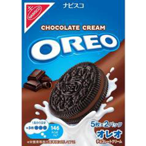 Oreo Chocolate Cream 5 Pieces × 2 Packs  Special Order Item 【Purchase Quantity 12 Units】