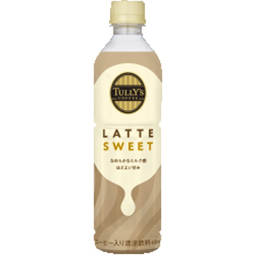 Tully's Latte Sweet P 430ml Special Order Item 【Purchase Quantity 24 Units】